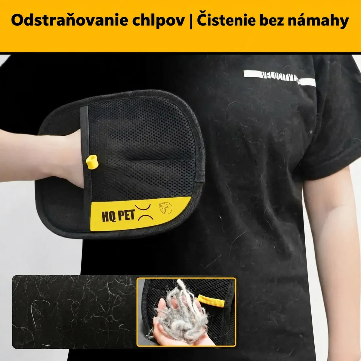 Odstraňovanie chlpov z oblečenia bez námahy