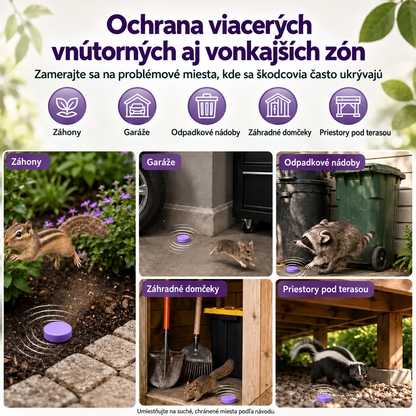 Prírodné voňavé odpudzovacie puky