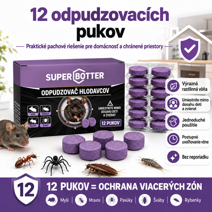 Prírodné voňavé odpudzovacie puky