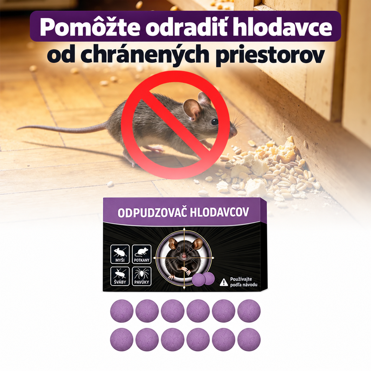 Prírodné voňavé odpudzovacie puky
