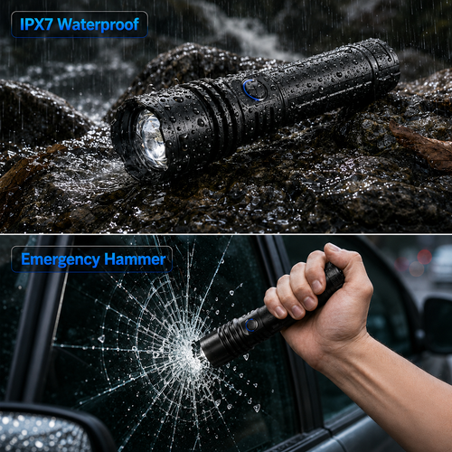 Ravqelia™ Super Bright Ultimate Survival Flashlight