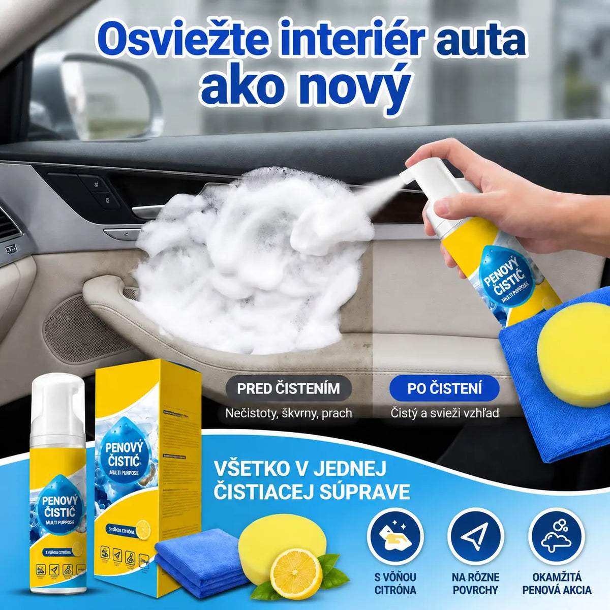 🫧Last Day 80% OFF💦4-in-1 Multi-Enzyme Foam Cleaner