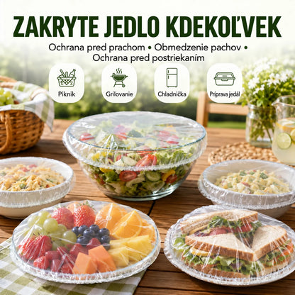 FreshShield™ Súprava elastických krytov na potraviny
