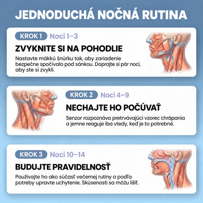 Jednoduchá nočná rutina v troch krokoch