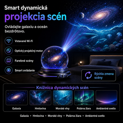 🌌🔮 Topacme® Projektor nočného svetla