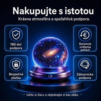 🌌🔮 Topacme® Projektor nočného svetla