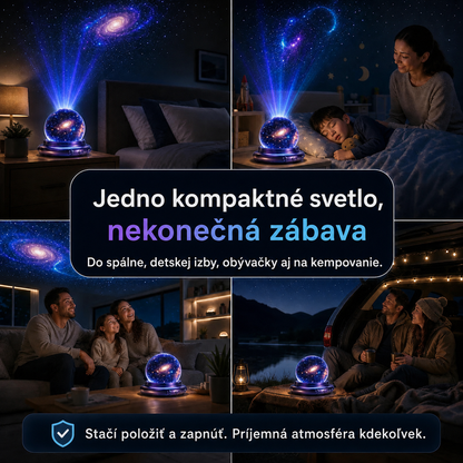 🌌🔮 Topacme® Projektor nočného svetla