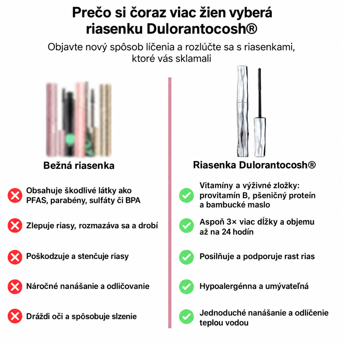 Vodoodolná riasenka s vláknami – 3